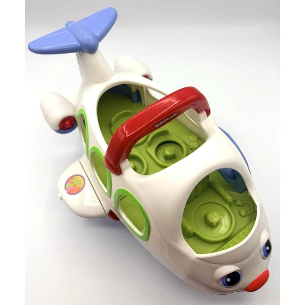 Fisher-Price Little People Musical light up Airplane Toy – Rolling Plane, WORKS